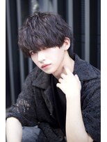 ヴェイン 渋谷(vain)&nbsp;波巻きカルマパーマ束感トレンド清潔感カットk