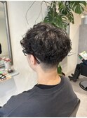 強めスパイラルパーマ