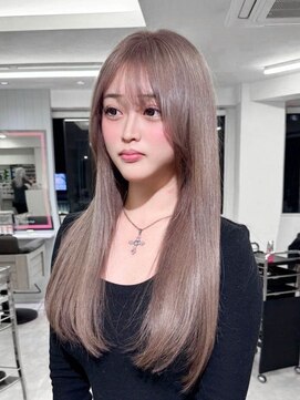 エルサ ザ リープ(ELSA the leap) 【ブリーチカラー/ダブルカラー】ヘーゼルベージュ/髪質改善