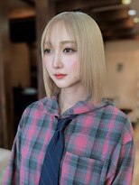 モアムー(Moremuu)&nbsp;【Maho】ミルクティーブロンド