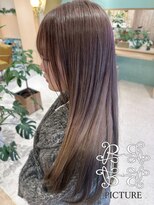 ピクチャー(PICTURE)&nbsp;グレージュ/ダブルカラー/ハイライト/グラデーションカラー