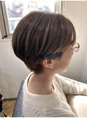 【白鳥】ショートカット×ハイライト