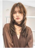 《CODE.LINE》セミロングトレンドハッシュレイヤー