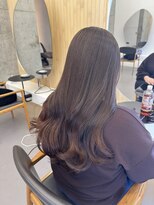 スト 静岡鷹匠(sto) 着物ヘア/大人ガーリー/ダークアッシュ/似合わせカット/静岡鷹匠
