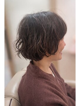 パウダーヘアー ルミニティ(powder hair luminity) ボブパーマ