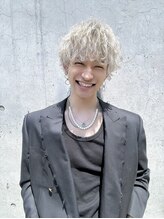 Men's ENGOL homme 名古屋栄 ブリーチ/メンズバレイヤージュ/ダブルカラー/ハイトーン&nbsp;朝日 大夢