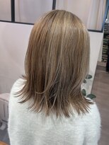 ヘアサロン ナノ(hair salon nano)&nbsp;白髪ぼかしカラー/アンブレラカラー/外ハネミディアム