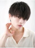 ツーブロックマッシュ"ナチュラルドライ質感”