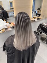 ヘアスペース リズム グリーン(Hair space Rizm green) バレイヤージュ