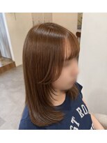 クペシック(Coupe et Chic) ヘーゼルベージュ×レイヤー