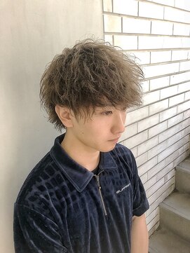 シン(syn) クラウドマッシュセミウエット ビジカジ マット 無造作ショート