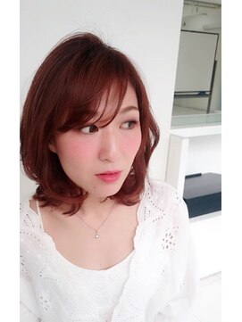 リンドヘアー アンド アイラッシュ(LINDO) 外ハネをいかしたゆるふわレイヤー