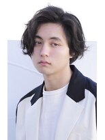 トリッカ 銀座(tricca)&nbsp;メンズくせ毛風/カジュアルボブ/ニュアンスパーマ