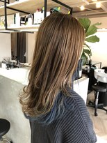 ルーム(room)&nbsp;【room 和枝】チラ見せネイビーインナーカラー【塩尻　長野】