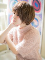 モッズ ヘア 福岡百道浜店(mod's hair) *mod's百道浜*…ふわくしゅ大人可愛い★重めマッシュショートd