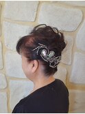 【素敵な一日に】パーティヘアセット