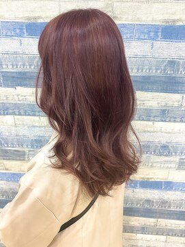 ベンティレオ(venti Leo) ダブルカラー(ブリーチあり)ピンクラベンダー