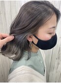 インナーカラー☆アディクシーカラー☆シルバーアッシュ