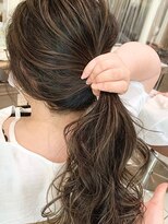 アッシュ 茗荷谷店(Ash) 【柔らかい印象】品のある大人ハイライトベージュ