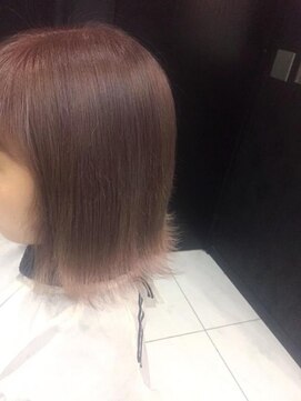 ヘアーデザイン ジェルム(Hair Design germe) ピンクボブ ～しのだスペシャル～