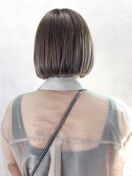 アイティーバイアルバム 八王子店(IT by ALBUM) グレーボブ_Aラインボブマロンベージュ_ba333901