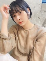 ルービック バランス 天王寺(Rubik's×Balance)&nbsp;小顔に見える大人ショートボブ/インナーカラー