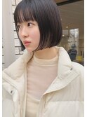 【PAAQ田中】ぱつっと前髪×ミニボブ