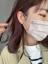 イトシテ&nbsp;ピンクバイオレット×インナーカラー【本多身和子】