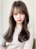 石原さとみ風大人可愛い小顔フェザーバング20代3０代