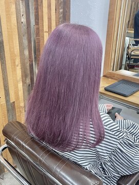 リッカ(RICCA) 【ダブルカラー家田】透明感グレイピンク♪