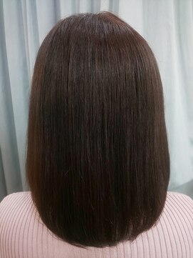 私の美容室 吹田店 サラツヤ縮毛矯正&カラー