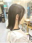 外ハネボブ☆ブラウンベージュ