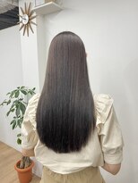 【髪質改善で究極の艶】アッシュベージュ