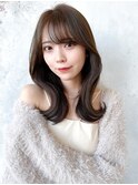 るなstyle 大人可愛いくびれヘア レイヤーカット 顔周り 新宿