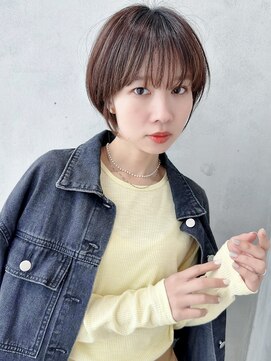 セイドット オモテサンドウ(Say. omotesando) say.原田美千留　くびれショート　ショートボブ　丸みショート