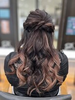 トゥルース 桜木(Truth)&nbsp;夜会ハーフアップ