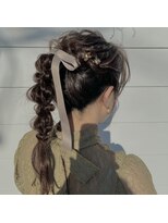ルーヘア 岐阜(Rooo HAIR)&nbsp;あみおろしポニー