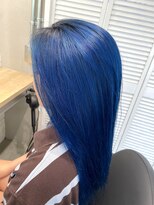 エイト 沖縄豊崎店(EIGHT toyosaki) 【EIGHT 豊崎】お客様スタイル_ビビットブルー