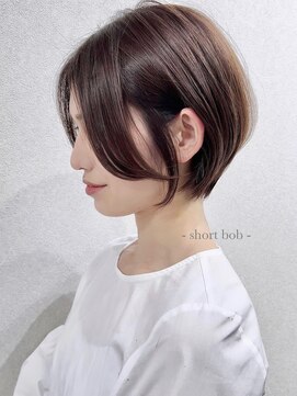 ノウル 中野(NoWL) 【NoWL】ショートボブ×大人ひし形ショート20代30代40代