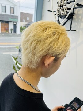 テクライズ 豊橋店(TECHRISE) 抜きっぱなしブロンドカラー