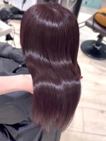 ユーフォリア 銀座本店(Euphoria)&nbsp;Mako カシスラベンダー　髪質改善 ストレート　ブリーチなし