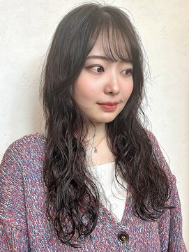 リサ グランシェ(RISA granche) ニュアンスパーマ  フェミニンロング