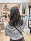ハイライトカラー×グレージュ