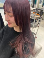 プランタン フォー ヘアー(printemps FOR HAIR) カカシスピンク×ダブルカラー