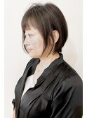 【morio成増/一戸】大人かわいい前下がりショートボブ