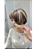 ケアブリーチインナーorポイントブリーチ&ケアカラー ￥23000