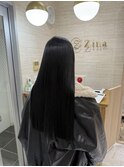 Zina熊本/ブルーブラック/髪質改善トリートメント
