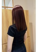 艶カラー☆バーガンディレッド