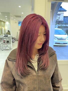 トパ タカオカ(topa takaoka) エンドデザインカラー×レイヤーカット