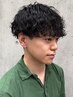 【☆メンズ限定☆】カット+パーマ/￥7,000